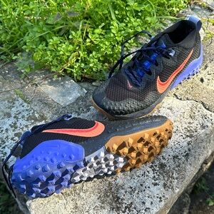 Nike Wildhorse 7 Trail Running Shoe Women's Size 6 in  Black Mango